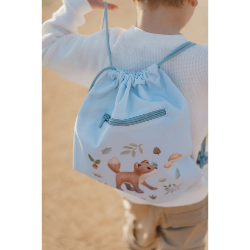 Plava sportska torba FOREST FRIENDS, Little Dutch (LD4915)