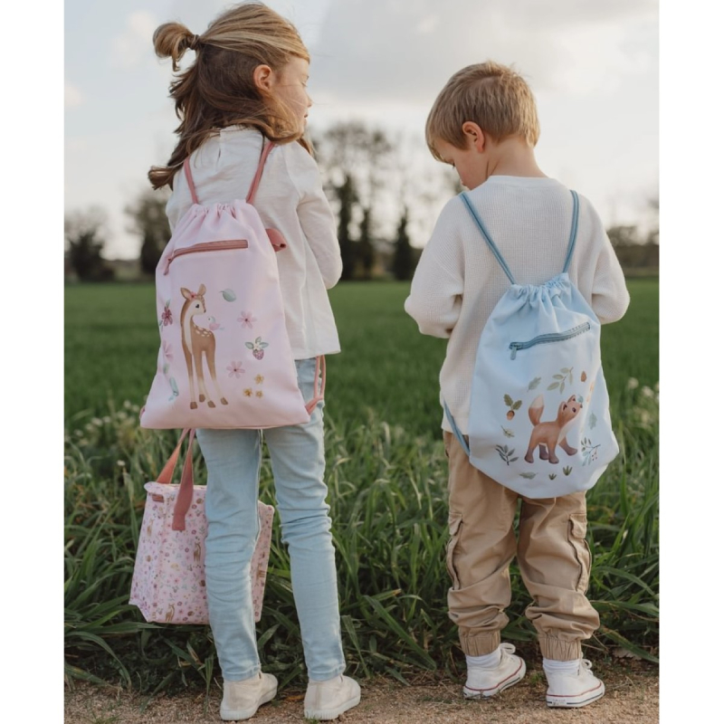 Plava sportska torba FOREST FRIENDS, Little Dutch (LD4915)