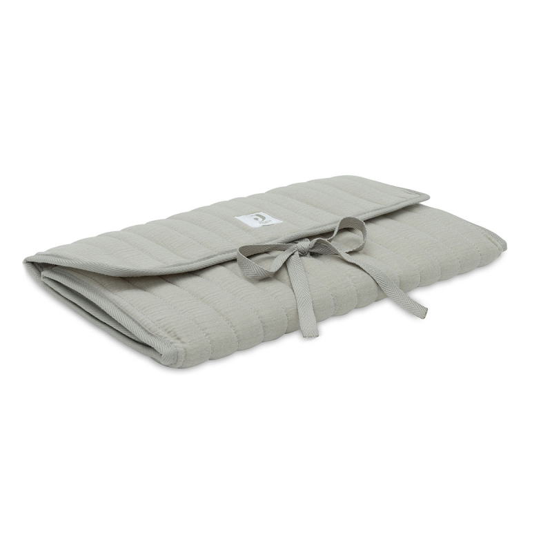 Maslinasto zelena podloga za presvlačenje Muslin Olive Green, 71x70 cm, Jollein® 