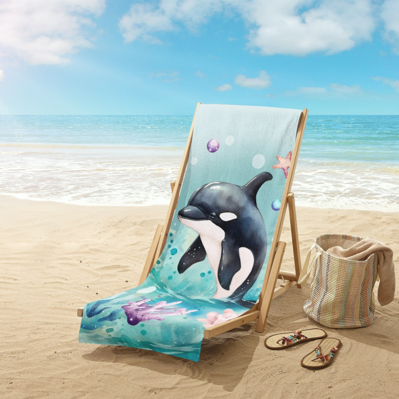 Dječji ručnik ORCA 75x150 cm