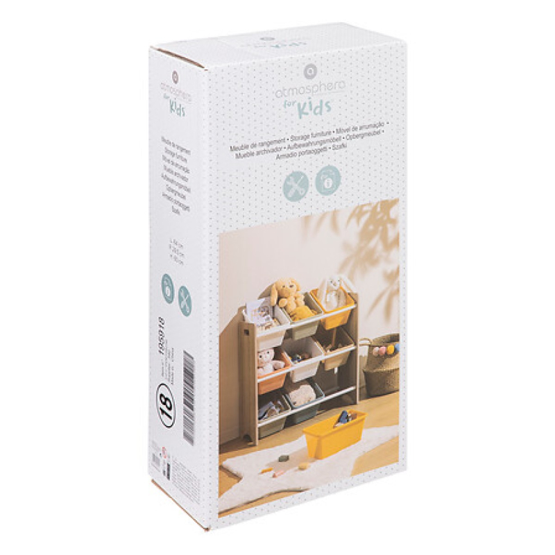 Dječji ormarić za igračke s 9 kutija, Atmosphera®
