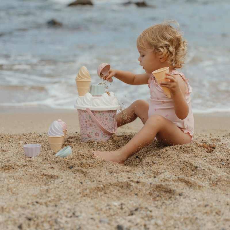 Otroški set za na plažo Dreamy Mermaid Ice Cream, Little Dutch (2016377)-3