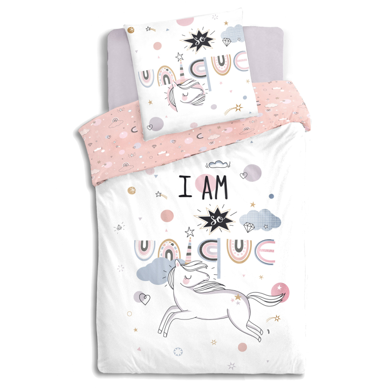 2-delna posteljnina UNICORN I MA UNIQUE