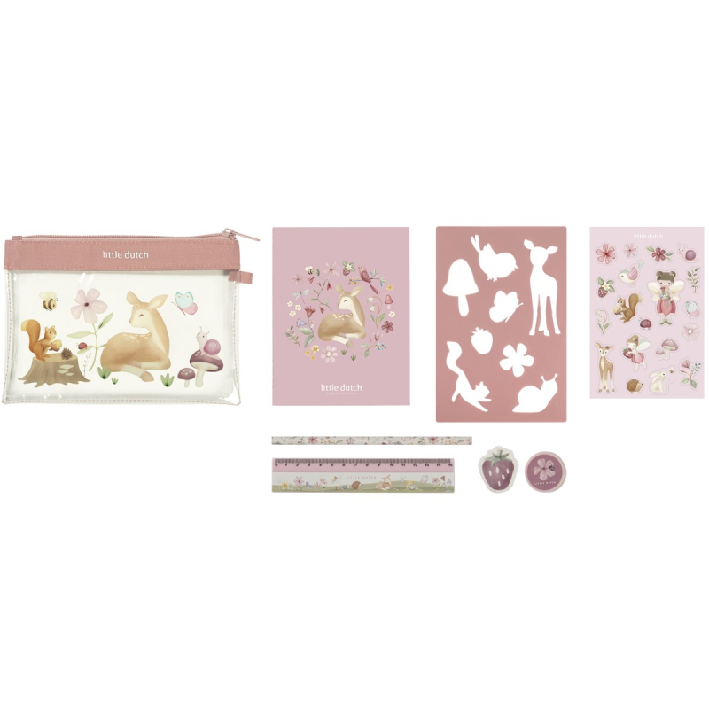 Set za pisanje Fairy Garden (3 godine+), Little Dutch (126091)