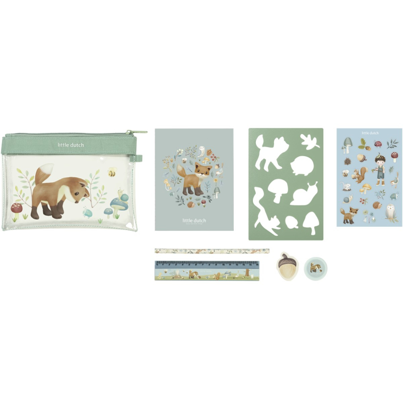 Set za pisanje Forest Friends (3 godine+), Little Dutch (126077)