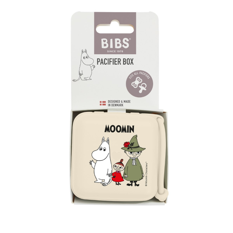 Kutijica za dudu BIBS x Moomin, Ivory