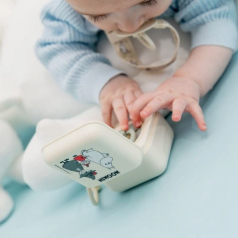 Kutijica za dudu BIBS x Moomin, Ivory