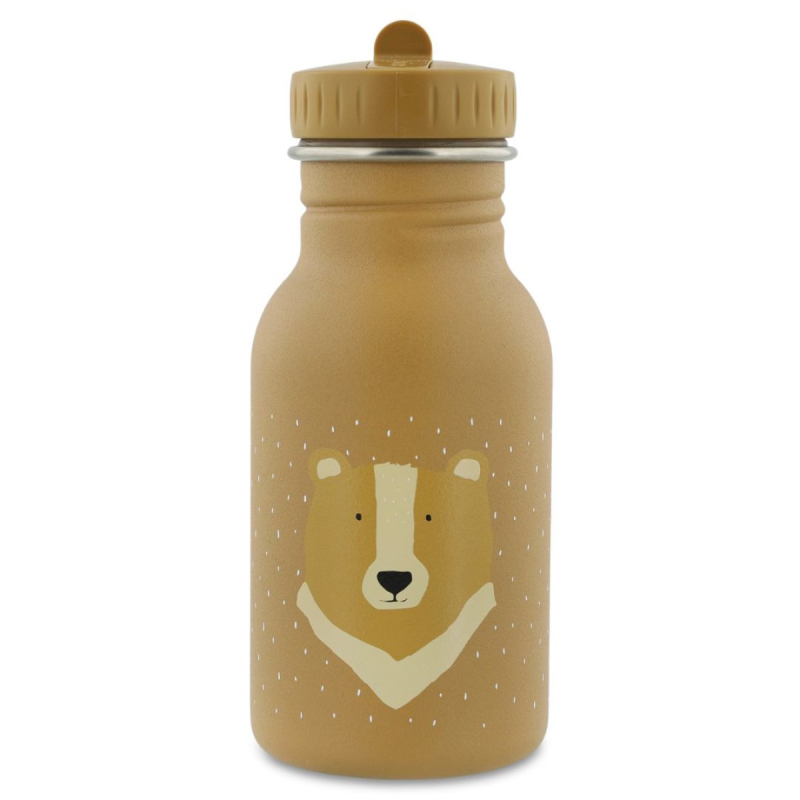 Smeđa dječja bočica MR.BEAR (350 ml), Trixie