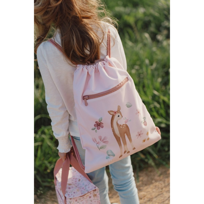Roza sportska torba FAIRY GARDEN, Little Dutch (LD4914)