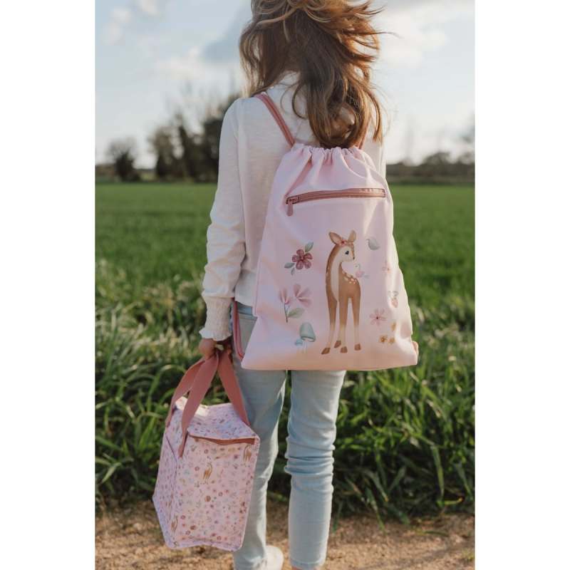 Roza sportska torba FAIRY GARDEN, Little Dutch (LD4914)