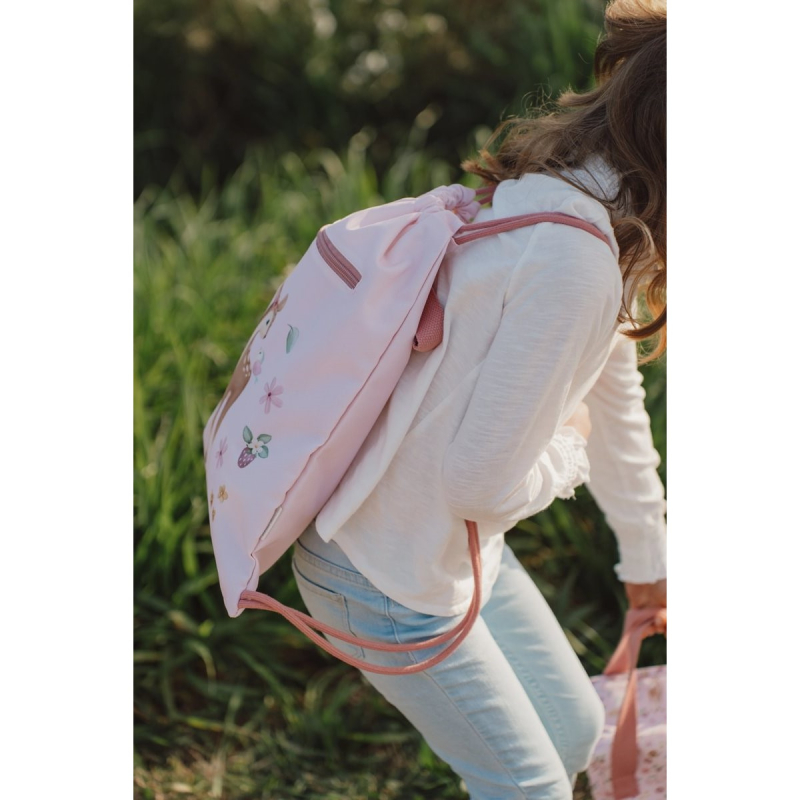 Roza sportska torba FAIRY GARDEN, Little Dutch (LD4914)