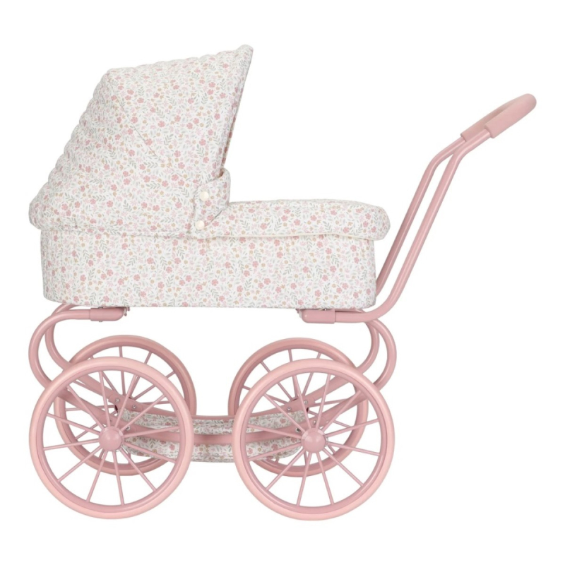 Roza klasična kolica za djevojčice Soft Flowers (36 mjeseci+), Little Dutch (LD4586)
