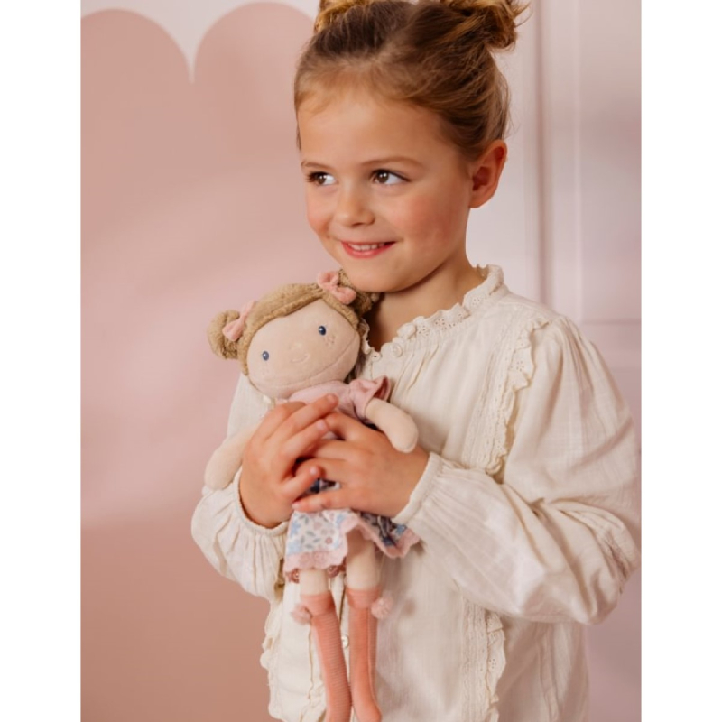 Roza punčka ROSA (12m+) M, Little Dutch LD4665-3