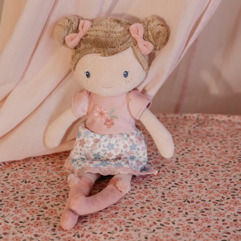 Roza punčka ROSA (12m+) M, Little Dutch LD4665-5