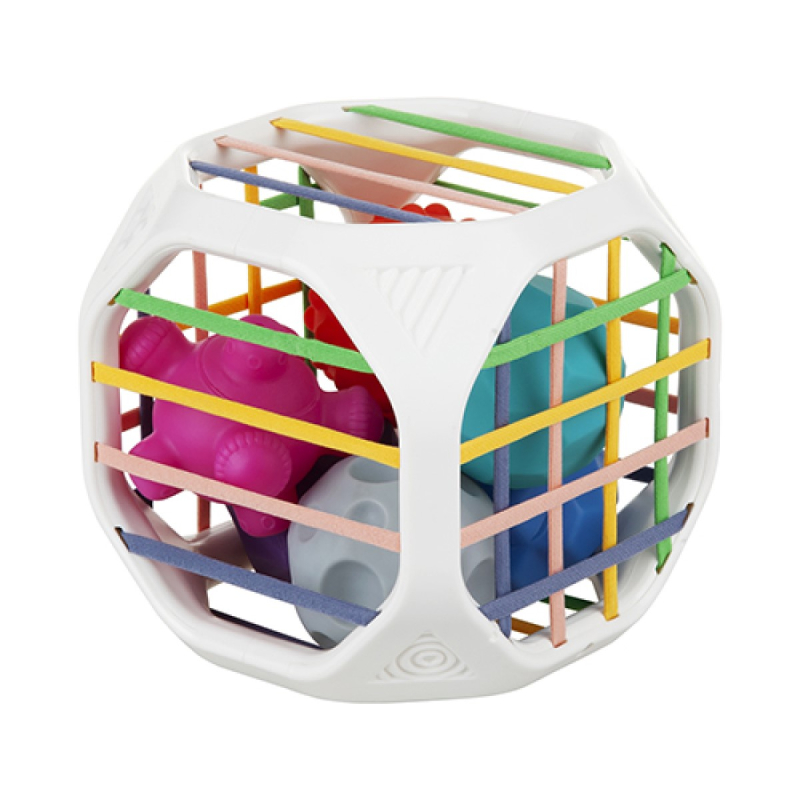 Senzorna šarena kocka-  CUBE BOX babyono 4u1, 18m+