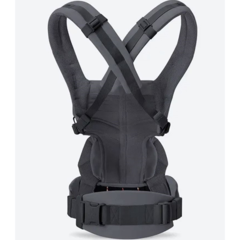 Siva Ergobaby nosiljka Omni Classic Mesh, Charcoal Grey