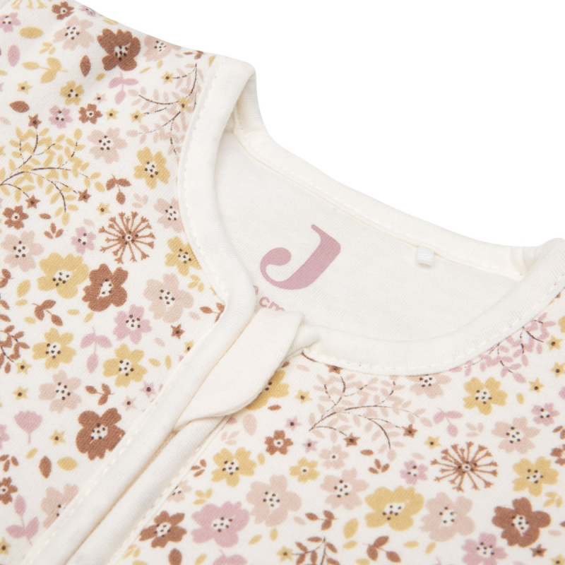 Kremasto bijela vreća za spavanje s rukavima FLOWER FAIRIES 3-6 m, Jollein 
