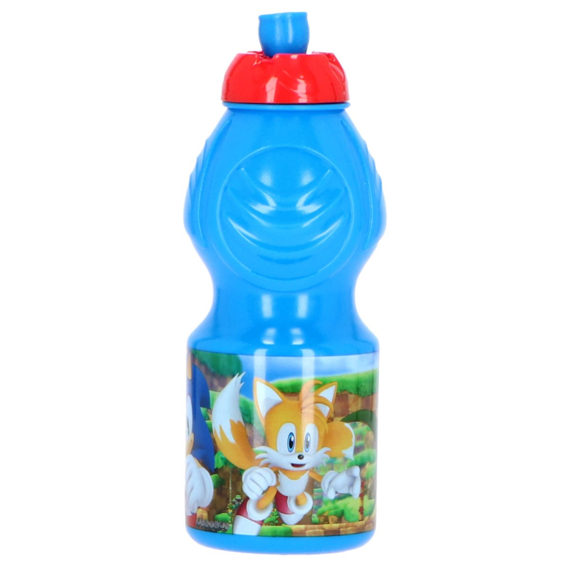 Modra otroška steklenička Ježek SONIC