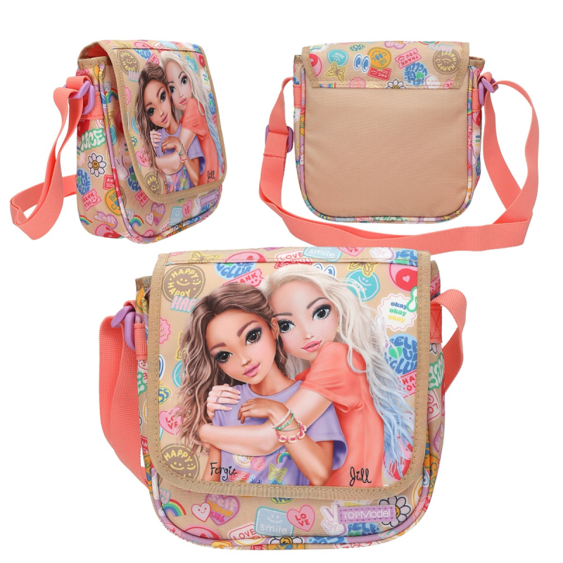 TOPModel torbica za čez ramo GIRL POWER, 6,5x20x21 cm