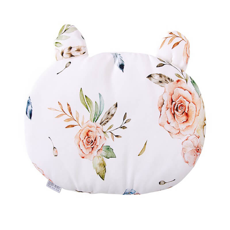 Vzglavnik medvedek iz bambusa VINTAGE FLOWER (25x30 cm)