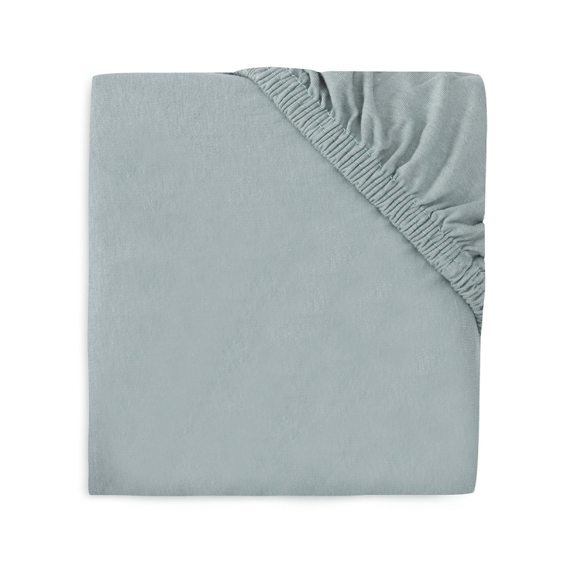 Zelena jogi rjuha 80/90x40 cm, SEA GREEN bombažni jersey, Jollein®