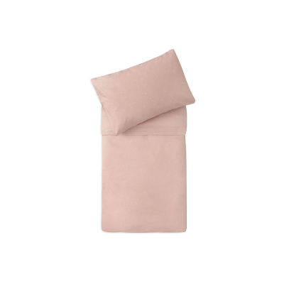 Puder roza 2-dijelna posteljina TWINKLING WILD ROSE, 135/140x100 cm, Jollein