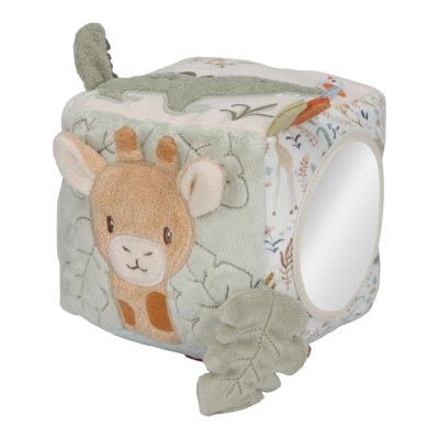 Senzorna kocka Safari Friends, Little Dutch (LD8309)