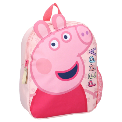Svijetlo ružičasti dječji ruksak PEPA PIG Pig Fluffy Friends (007-00236)
