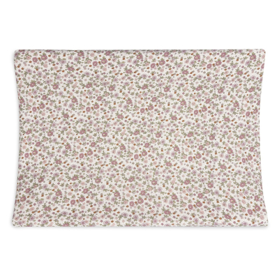 Krem bijela NAVLAKA za podlogu za presvlačenje RETRO FLOWERST 50x70 cm, Jollein®