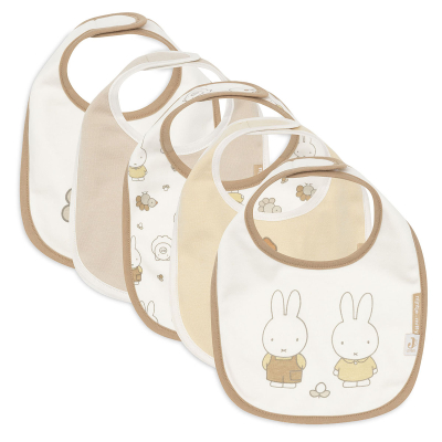 Podbradnjaci za bebe Miffy Family Farm (5 komada) Jollein®