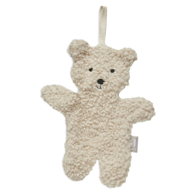 Tješilica s držačem za dudu TEDDY BEAR NATURAL, Jollein