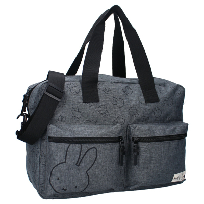 GRAFITNO SIVA torba za previjanje Miffay Kindred Journeys 040-01291