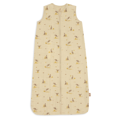 Pješčano žuta muslin spavaća vreća KANGAROOTS, 6–18 m, Jollein®