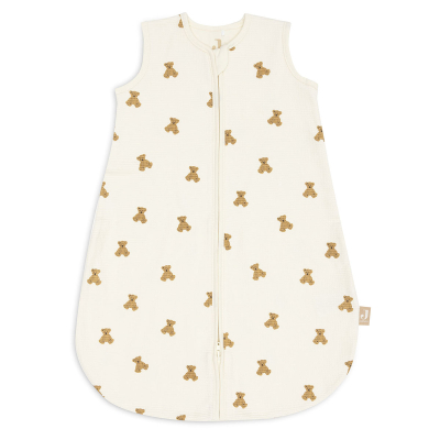 Kremasto bijela jersey vreća za spavanje Mini Teddy Bear, Little Waffle 60 cm (0–6 mj), Jollein®