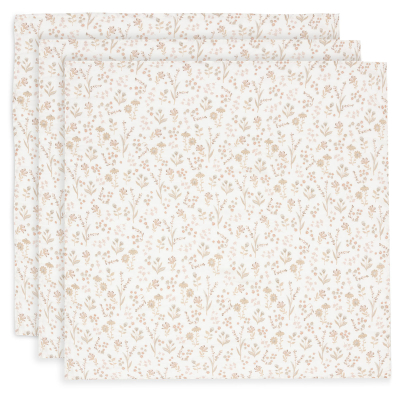 Krem bijele tetra pelene Bloomy (70X70 cm) – 3 komada, Jollein®