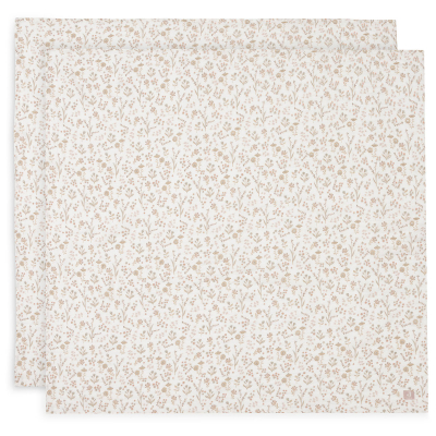 Krem bijele tetra pelene Bloomy (115x115 cm) - 2 kom, Jollein®