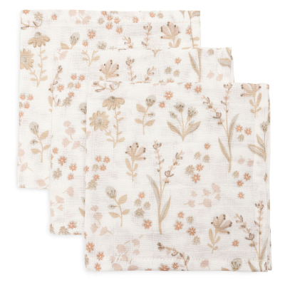 Krem bijele krpe BLOOMY 31x31cm (3 komada) Jollein®