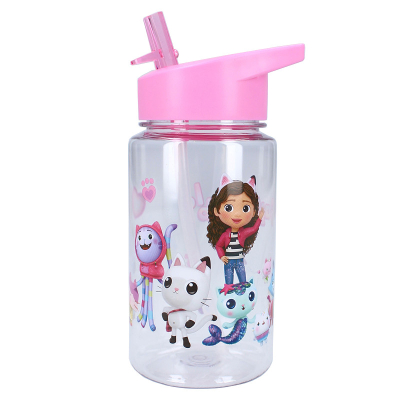 Ružičasta dječja bočica Gabby's Dollhouse (450 ml)