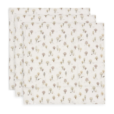 Kremasto bijele tetra pelene TINY PARK (70X70 cm) – 3 komada, Jollein®