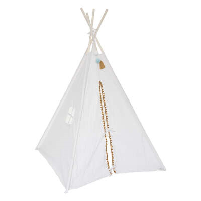 Tipi šator BEŽ, POM POM 120x120 cm, Atmosphera®