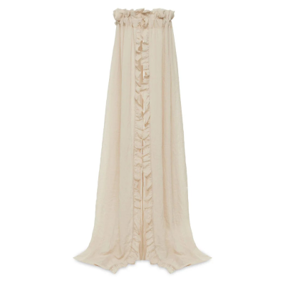 Bež VINTAGE baldahin 155 cm NOUGAT - VOLANIĆI, Jollein®