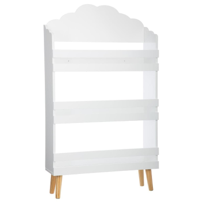 Bijela dječja polica za knjige CLOUD, V. 100 cm, Atmosphera®