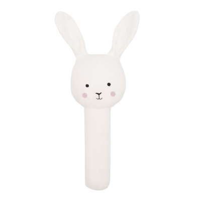 Bijela zvečka BUNNY (0m+), Jabadabad