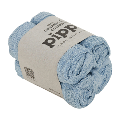 Organske pamučne krpice Sky Blu (4 KOMADA) Pippi®