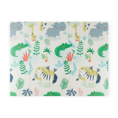 Dvostrana podloga za igru CAMPY Jungle 197 x 147 cm, Petite&Mars
