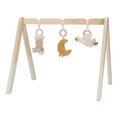 Drveni luk za igru NEWBORN NATURALS (0-6 mes), Little Dutch LD8410)