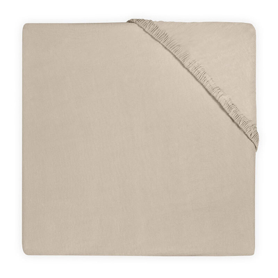 BEŽ plahta za madrac 120x60 cm, pamučni jersey NOUGAT, Jollein®
