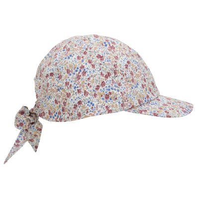 Dječja kapa sa šilterom - Liberty Sephia Rose (4-6 godina) HUTTEliHUT®