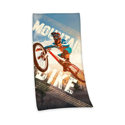 Dječji ručnik za kupanje BRDSKI BICIKLIST 75x150 cm
