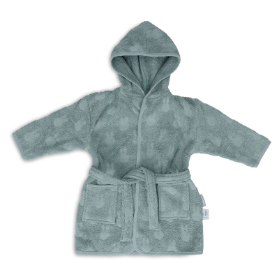 Zeleni dječji kućni ogrtač 3-4 godine MIFFY SEA GREEN, Jollein®